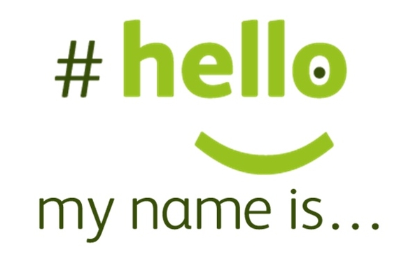 hello my name is logo