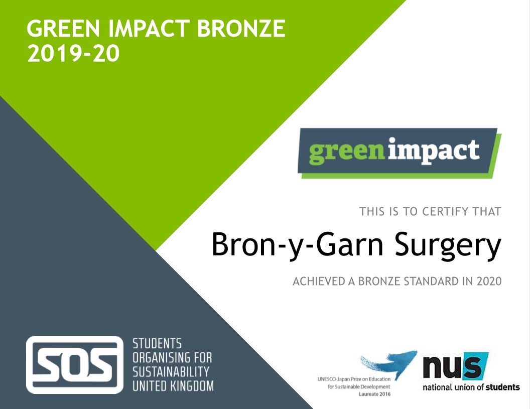 green impact award logo